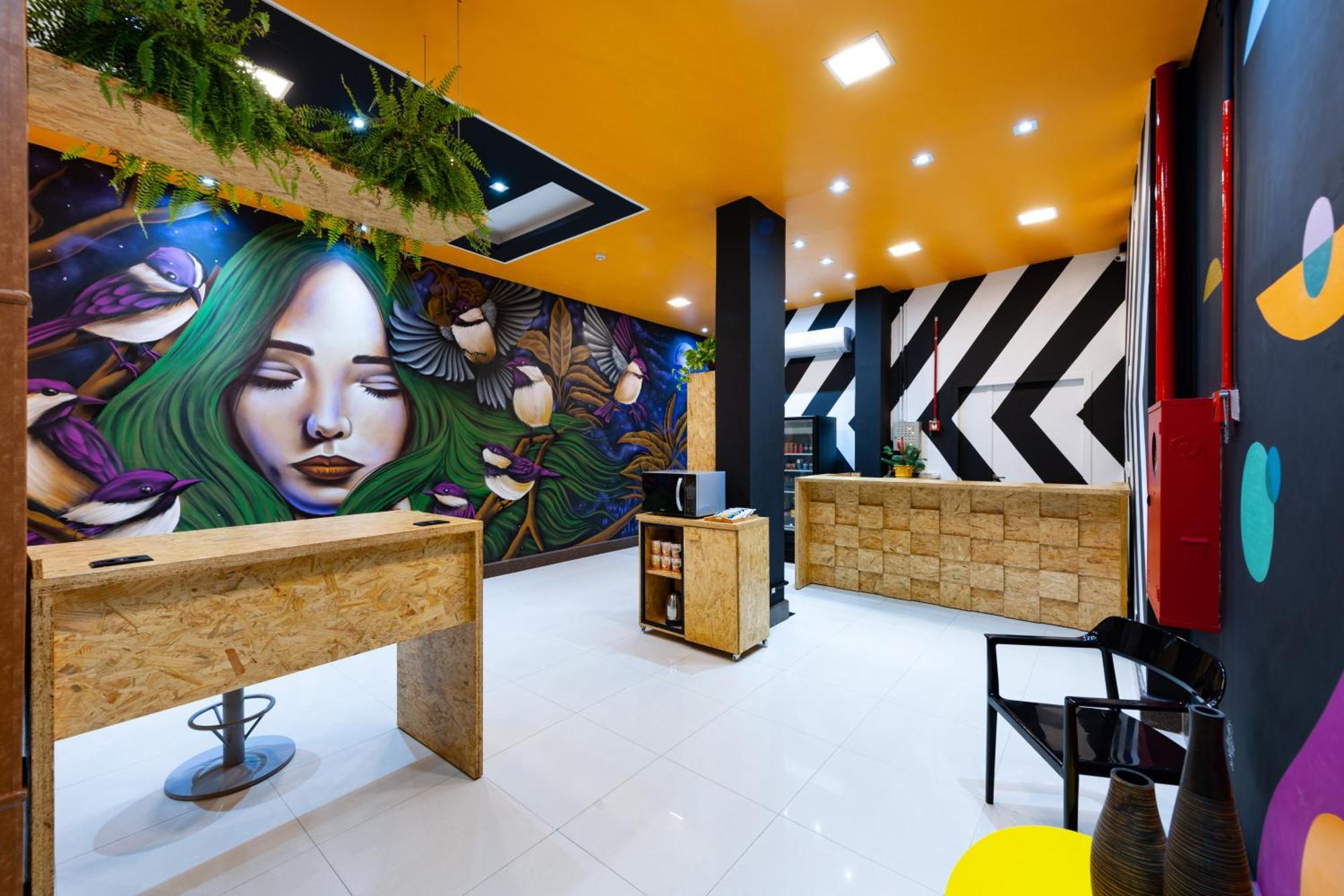 Mural Living Hotel Manaus Exterior foto